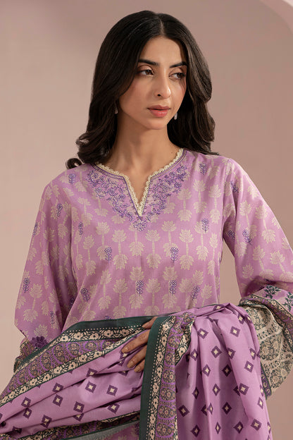 Embroidered Shirt Shalwar Dupatta - 0525