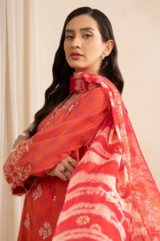 Embroidered Shirt Shalwar Dupatta - 0527
