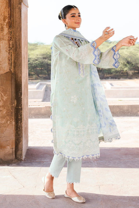 Embroidered Shirt Shalwar Dupatta - 0529
