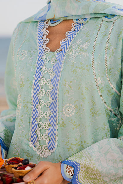 Embroidered Shirt Shalwar Dupatta - 0529