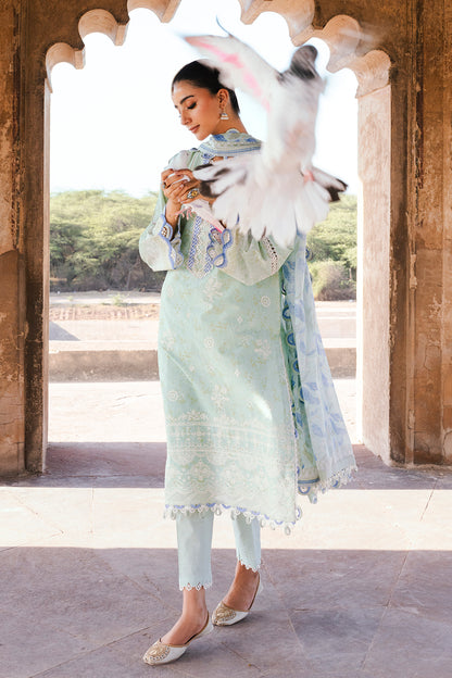 Embroidered Shirt Shalwar Dupatta - 0529