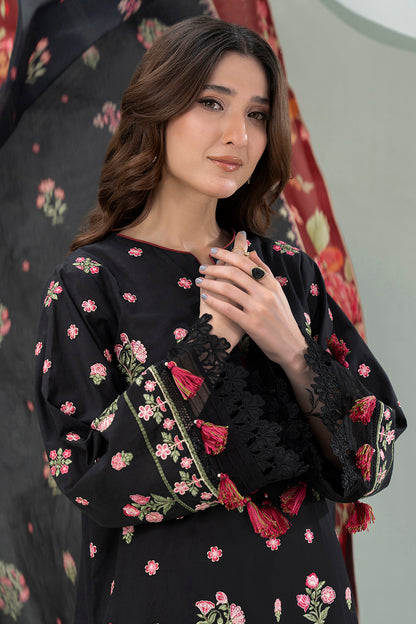 Embroidered Shirt Shalwar Dupatta - 0531