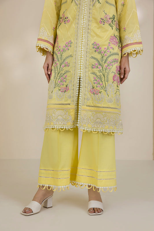 Embroidered Shirt Shalwar Dupatta - 0534