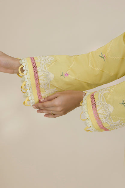 Embroidered Shirt Shalwar Dupatta - 0534