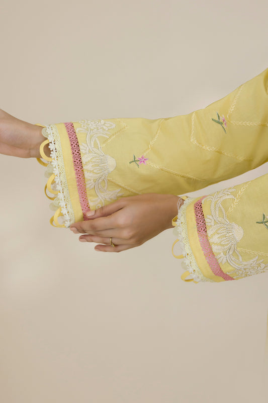 Embroidered Shirt Shalwar Dupatta - 0534