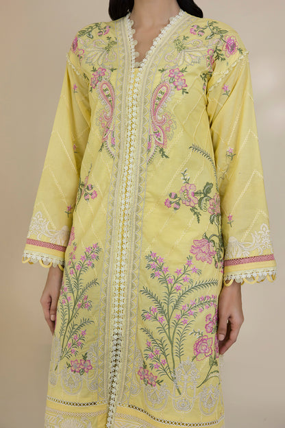 Embroidered Shirt Shalwar Dupatta - 0534