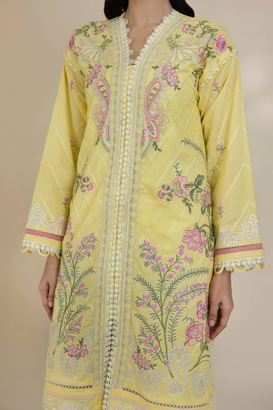 Embroidered Shirt Shalwar Dupatta - 0534
