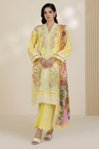 Embroidered Shirt Shalwar Dupatta - 0534