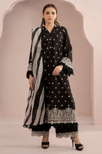 Embroidered Shirt Shalwar Dupatta - 0535