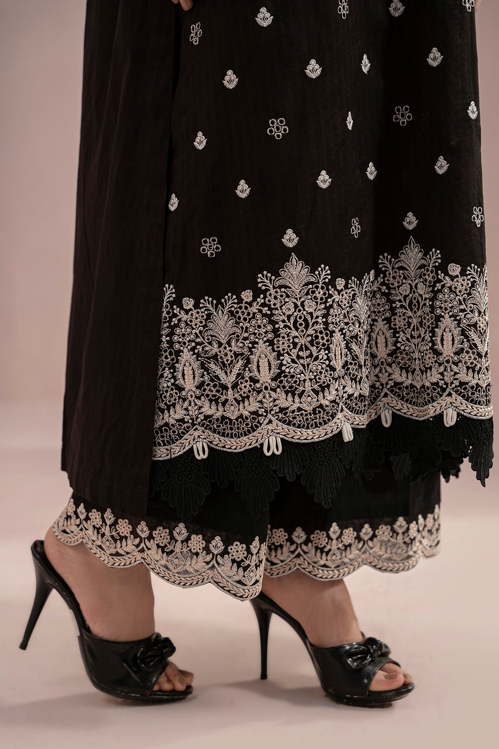 Embroidered Shirt Shalwar Dupatta - 0535