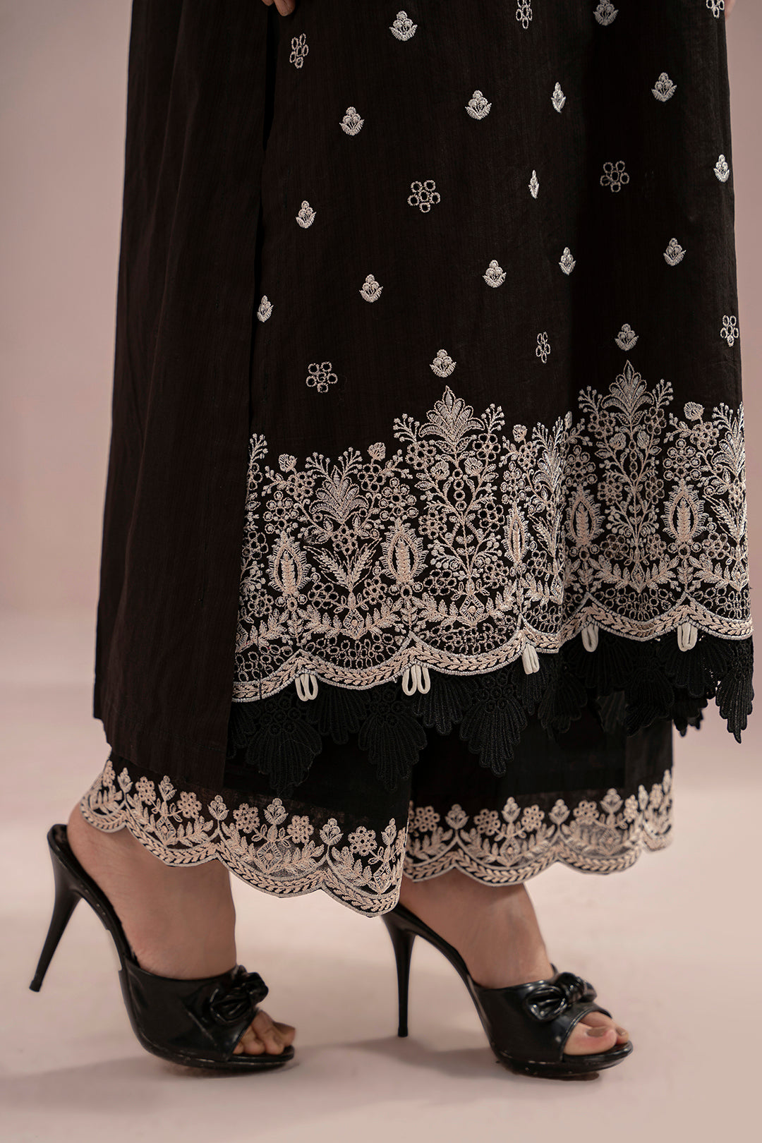 Embroidered Shirt Shalwar Dupatta - 0535