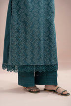Embroidered Shirt Shalwar Dupatta - 0537