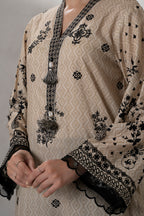 Embroidered Shirt Shalwar Dupatta - 0592