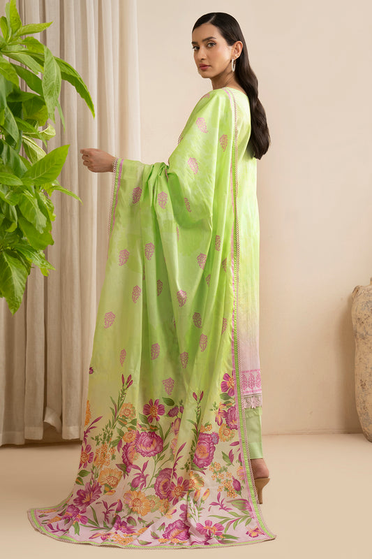 Embroidered Shirt Shalwar Dupatta - 0594