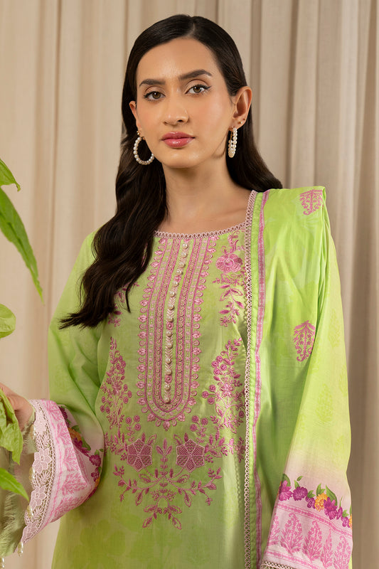 Embroidered Shirt Shalwar Dupatta - 0594