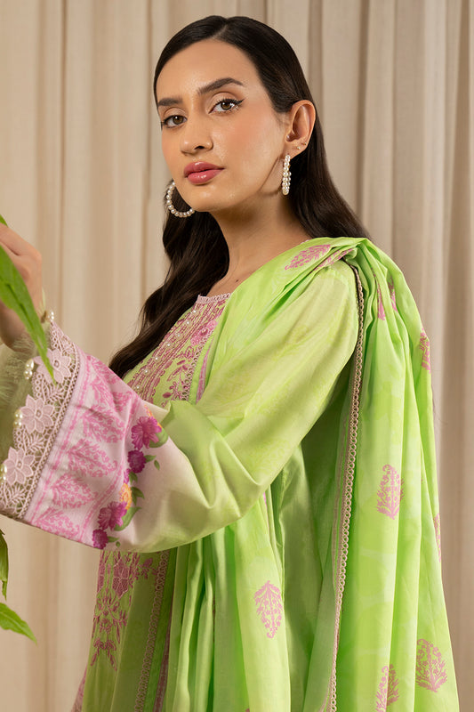 Embroidered Shirt Shalwar Dupatta - 0594
