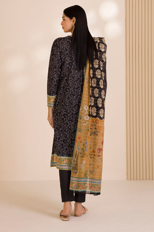 Embroidered Shirt Shalwar Dupatta - 0595