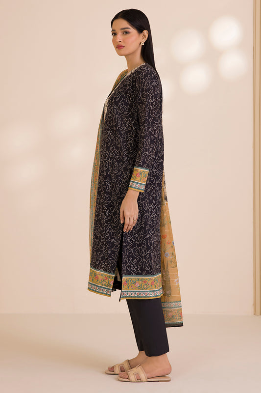 Embroidered Shirt Shalwar Dupatta - 0595