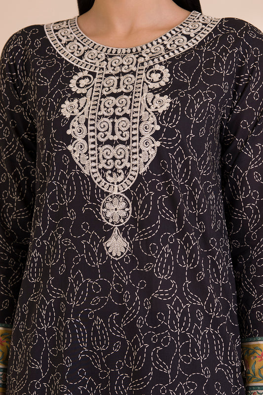 Embroidered Shirt Shalwar Dupatta - 0595