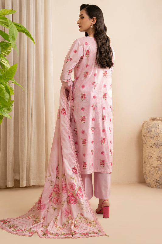 Embroidered Shirt Shalwar Dupatta - 0596