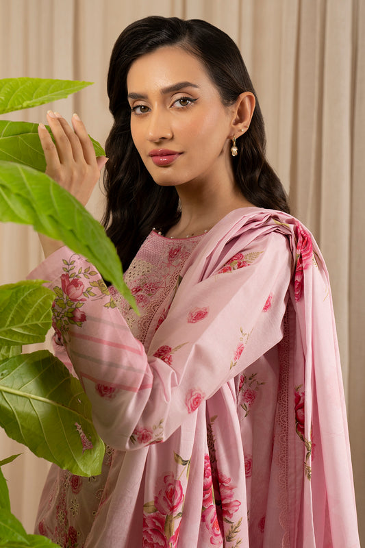 Embroidered Shirt Shalwar Dupatta - 0596