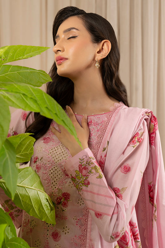 Embroidered Shirt Shalwar Dupatta - 0596