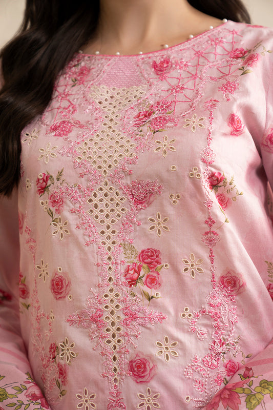 Embroidered Shirt Shalwar Dupatta - 0596