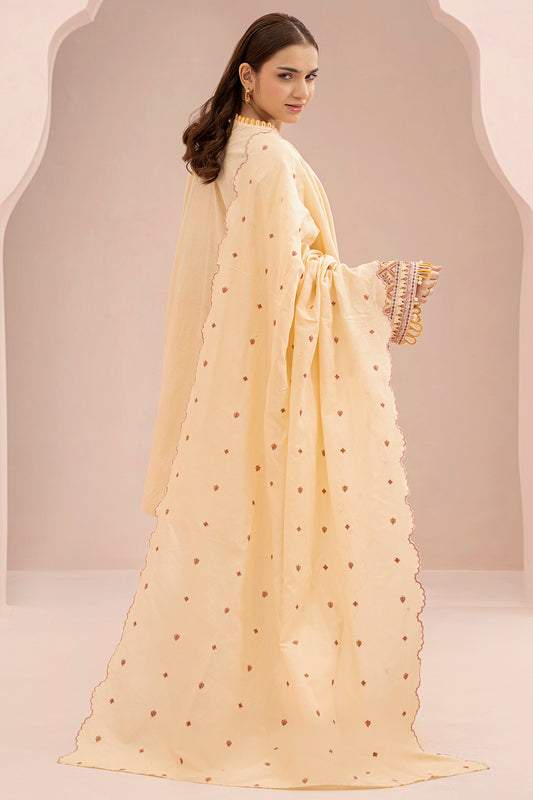 Embroidered Shirt Shalwar Dupatta - 0598