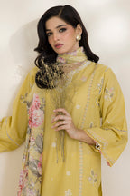 Embroidered Shirt Shalwar Dupatta - 0599