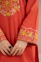 Embroidered Shirt Shalwar Dupatta - 0600