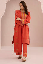 Embroidered Shirt Shalwar Dupatta - 0600