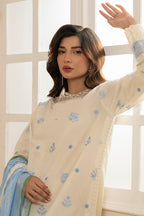 Embroidered Shirt Shalwar Dupatta - 0601