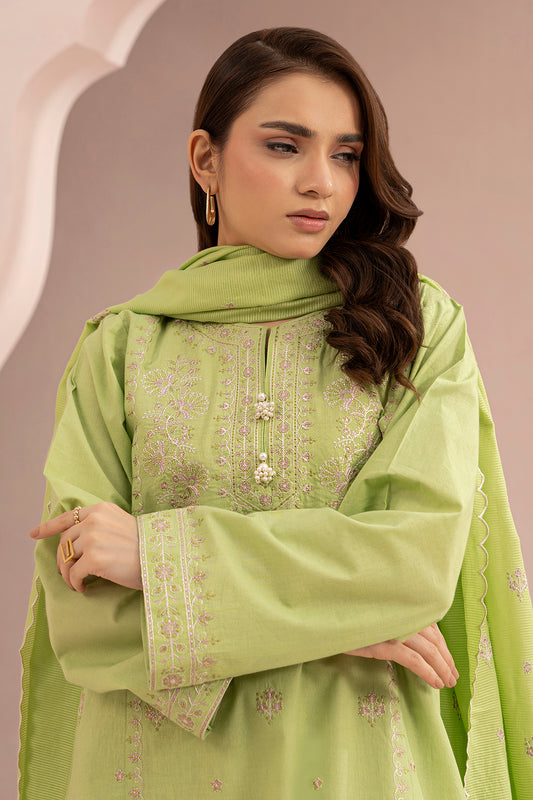 Embroidered Shirt Shalwar Dupatta - 0602