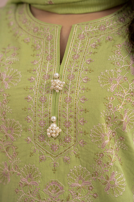 Embroidered Shirt Shalwar Dupatta - 0602