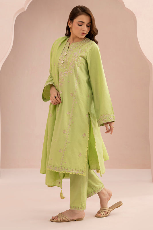Embroidered Shirt Shalwar Dupatta - 0602