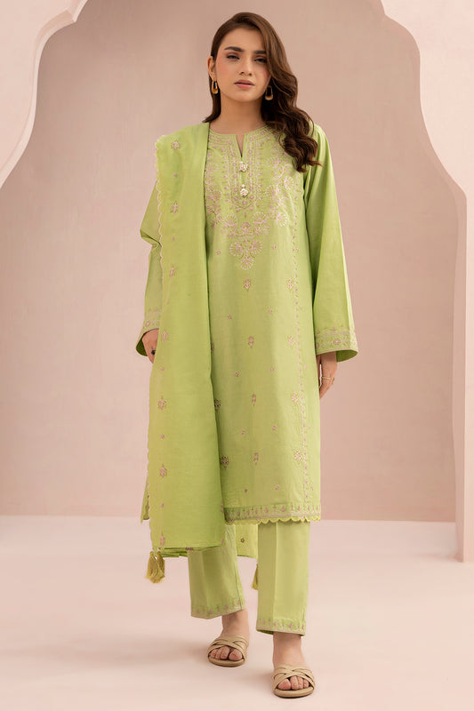Embroidered Shirt Shalwar Dupatta - 0602