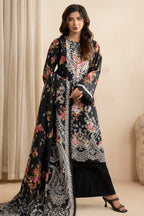 Embroidered Shirt Shalwar Dupatta - 0603