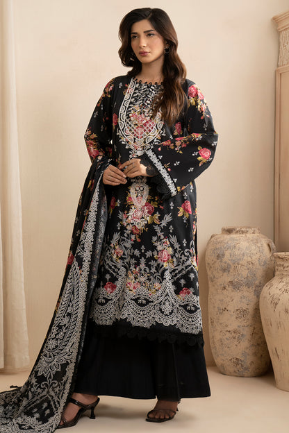 Embroidered Shirt Shalwar Dupatta - 0603