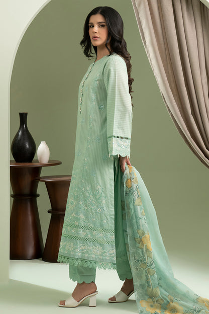 Embroidered Shirt Shalwar Dupatta - 0605