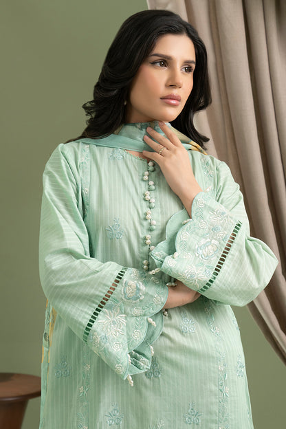 Embroidered Shirt Shalwar Dupatta - 0605