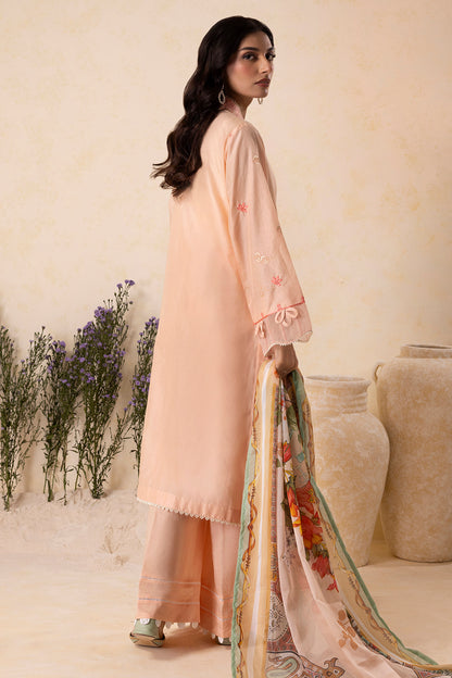 Embroidered Shirt Shalwar Dupatta - 0606