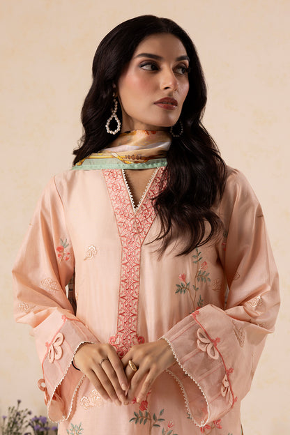 Embroidered Shirt Shalwar Dupatta - 0606
