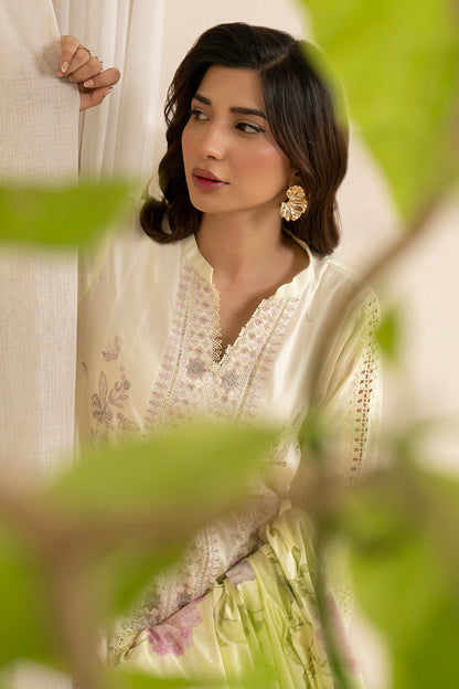 Embroidered Shirt Shalwar Dupatta - 0607