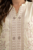 Embroidered Shirt Shalwar Dupatta - 0607