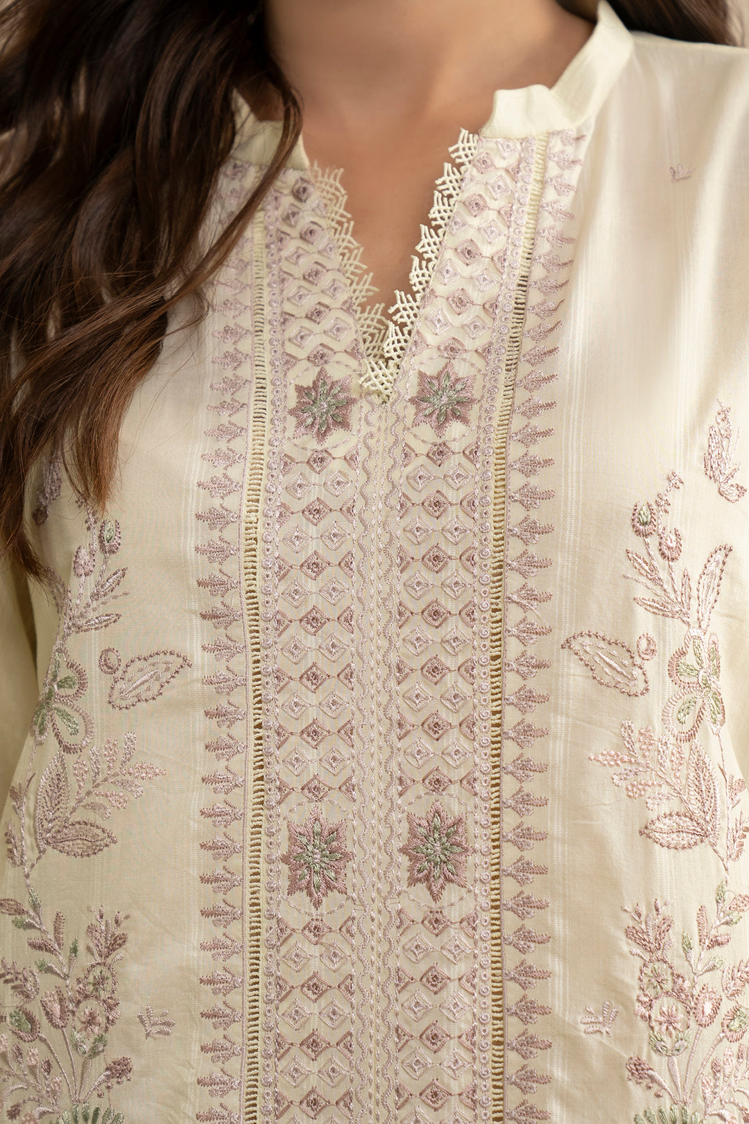 Embroidered Shirt Shalwar Dupatta - 0607