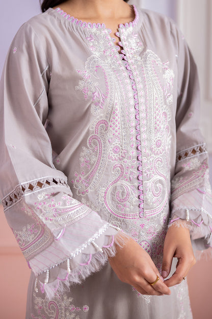 Embroidered Shirt Shalwar Dupatta - 0608