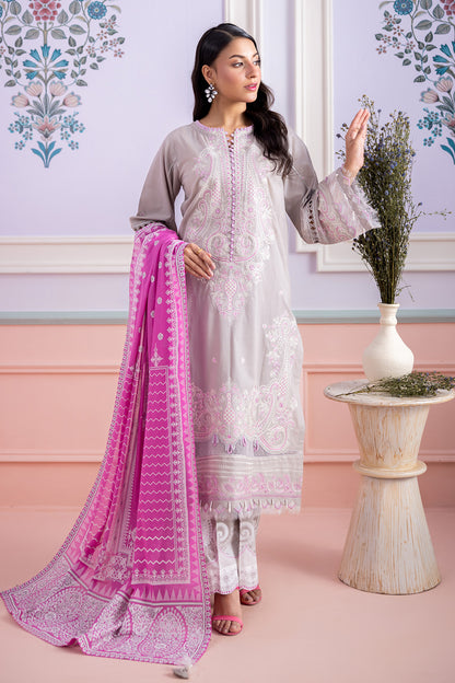 Embroidered Shirt Shalwar Dupatta - 0608