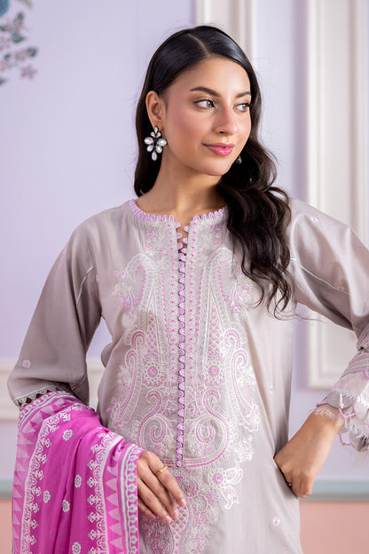 Embroidered Shirt Shalwar Dupatta - 0608