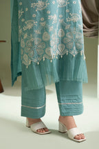 Embroidered Shirt Shalwar Dupatta - 0609