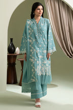 Embroidered Shirt Shalwar Dupatta - 0609